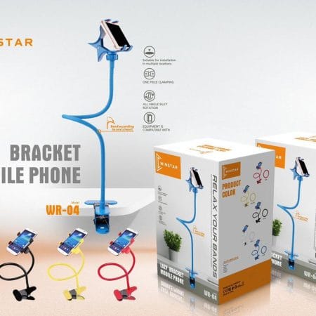 Support téléphone flexible Winstar WR-04 avec bras long pliable