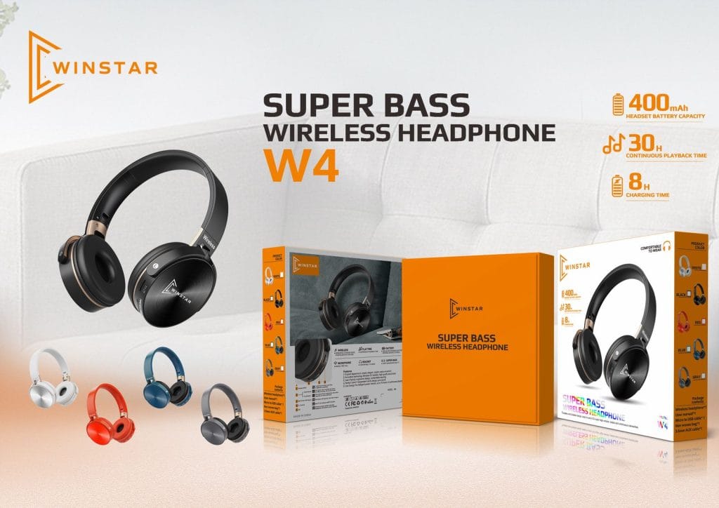 Casque sans fil Winstar W4 Super Bass